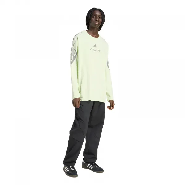adidas Adilenium Season 4 Teamgeist Graphic Longsleeve Tee "Almost Lime" (KF8541)