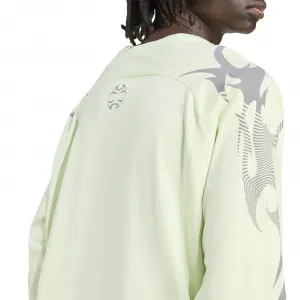 adidas Adilenium Season 4 Teamgeist Graphic Longsleeve Tee "Almost Lime" (KF8541)