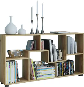 Regál Pintal dekor dub-med š: 117cm