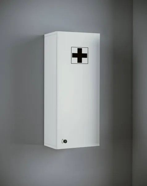 VCM Nástěnná lékárnička Medasa L, bílá