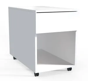 VCM Mobilní zásuvkový kontejner Dalosa 70 1-SB, bílý