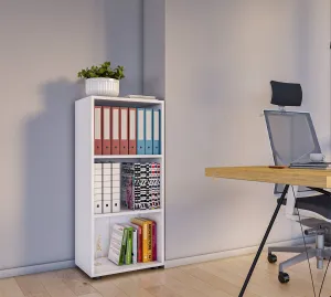 Regál na šanóny Ulas š: 49 cm, biely