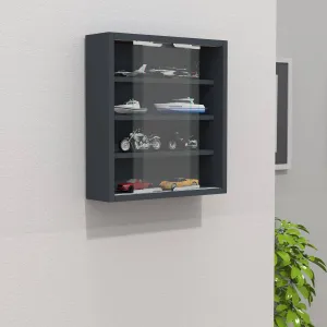 VCM Nástěnná vitrína Agisa S, antracitová