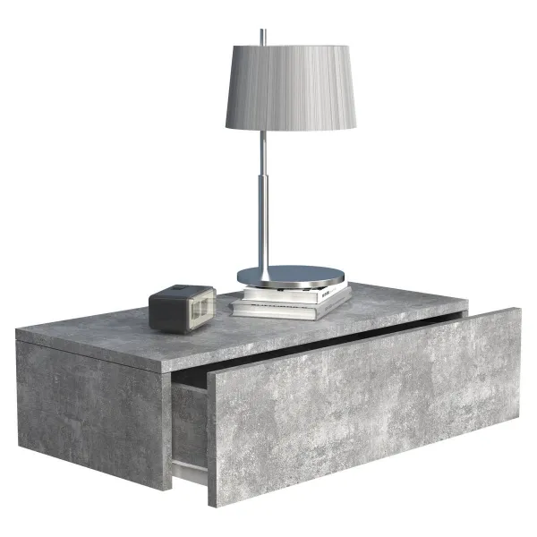 VCM Noční stolek Usal M 60, imitace betonu
