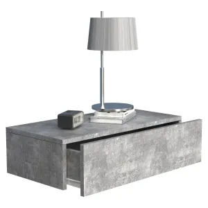 VCM Noční stolek Usal M 60, imitace betonu
