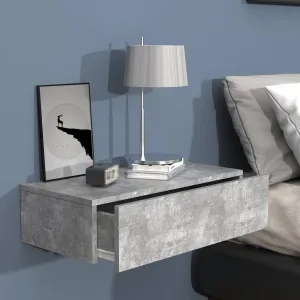VCM Noční stolek Usal M 60, imitace betonu