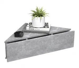 VCM Noční stolek Usal S, imitace betonu