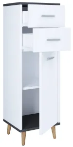 VCM Koupelnová střední skříň Landos, Antracit