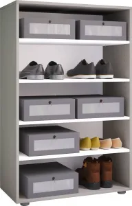 VCM Botník Lona XL 5dílný, šedý
