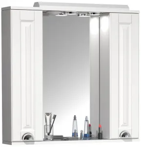 VCM Koupelnové zrcadlo Casalo XL 75 cm, bílé