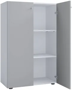 VCM Botník Lona XL 3dílný, bílý