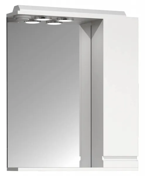 VCM Zrcadlová skříňka Silora L 60 cm, bílá