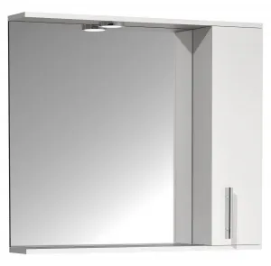 VCM Zrcadlová skříňka Lisalo XL 75 cm, bílá