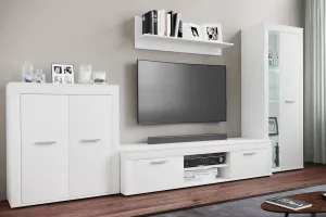 VCM TV stolek Usilo XL, bílá