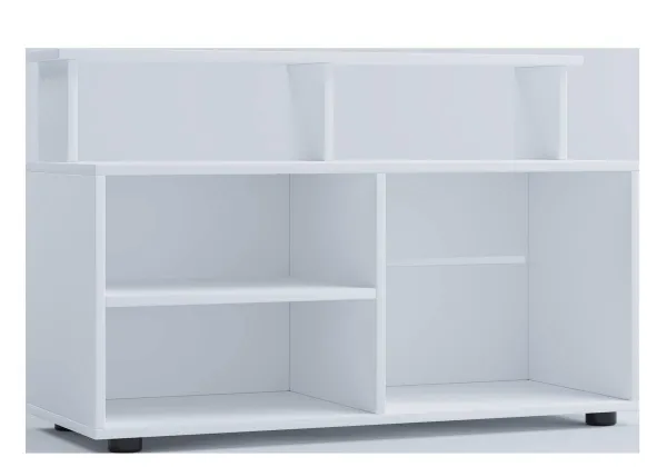 VCM TV stolek Balanisa, bílá