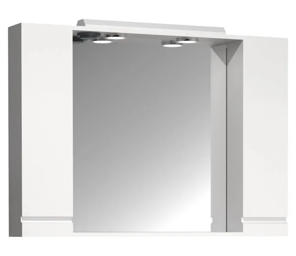 VCM Zrcadlová skříňka Silora XL 100 cm, bílá