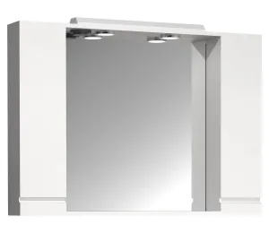 VCM Zrcadlová skříňka Silora XL 100 cm, bílá