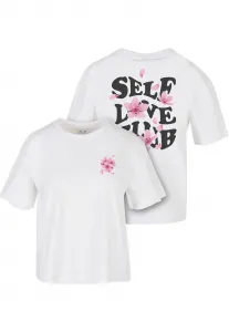 White Self Love Club T-shirt