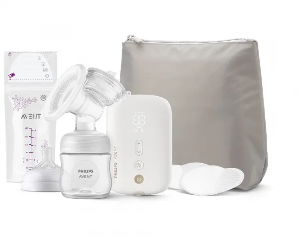 Philips AVENT Odsávačka materského mlieka elektrická nabíjacia SCF396/31+Darček