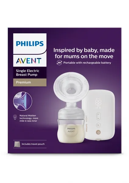 Philips AVENT Odsávačka materského mlieka elektrická nabíjacia SCF396/31+Darček