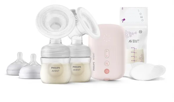 Philips AVENT Odsávačka materského mlieka elektrická DUO SCF397/31+Darček