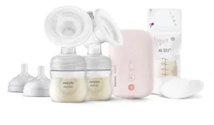 Philips AVENT Odsávačka materského mlieka elektrická DUO SCF397/31+Darček