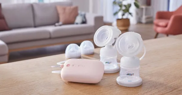 Philips AVENT Odsávačka materského mlieka elektrická DUO SCF397/31+Darček