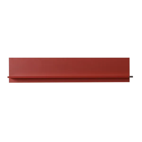 Kalune Design Nástenná polica RAF 120x25 cm červená