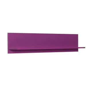 Kalune Design Nástenná polica RAF 120x25 cm fialová