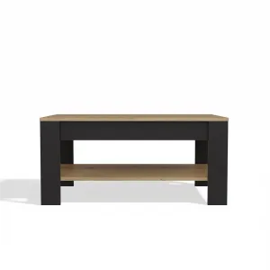 TP Living Konferenčný stolík OHIO dub remeselný/čierny