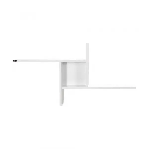 Kalune Design Nástenná polička RAF 100x50 cm biela