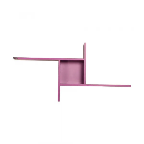 Kalune Design Nástenná polička RAF 100x50 cm fialová