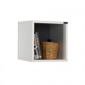 Kalune Design Nástenná polička RAF 33x33 cm biela