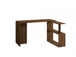 Písací stôl Cayko - Walnut