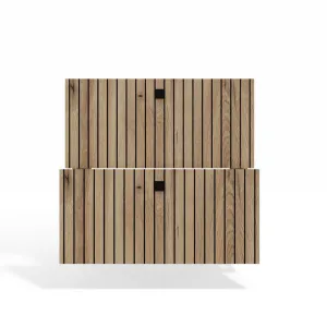 TP Living Závesná skrinka pod umývadlo TIGO 2S 60 cm dub evoke