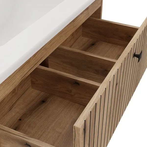 TP Living Závesná skrinka pod umývadlo TIGO 2S 80 cm dub evoke