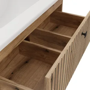 TP Living Závesná skrinka pod umývadlo TIGO 2S 80 cm dub evoke