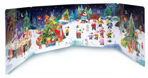 Vianočná knižka 24 adventných okienok