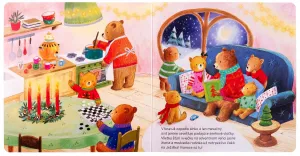 Vianočná knižka 24 adventných okienok