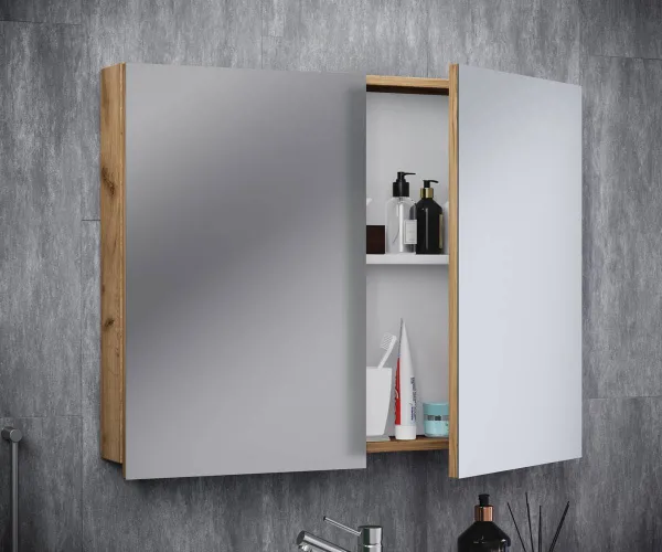 VCM Zrcadlová skříňka 60 cm VCB 1, dub medový