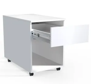 VCM Mobilní zásuvkový kontejner Dalosa 70 1-SB, bílý