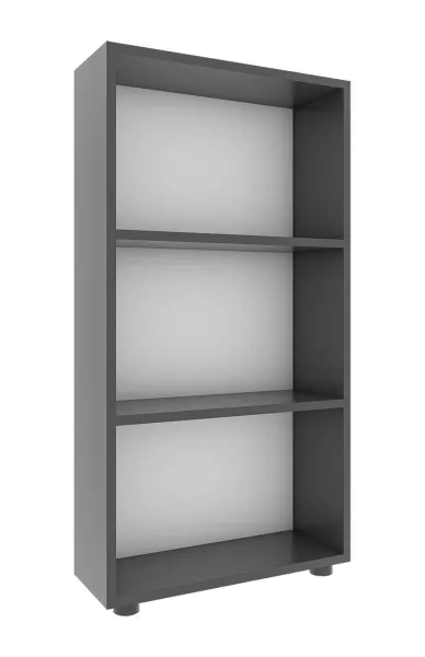 Regál Bulas š: 56 cm, antracitový