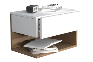 VCM Noční stolek Usal XL 45, dub medový