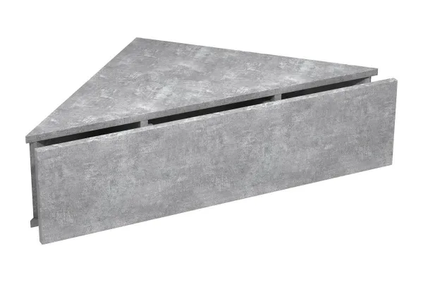 VCM Noční stolek Usal S, imitace betonu