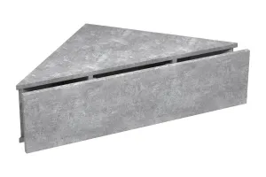 VCM Noční stolek Usal S, imitace betonu