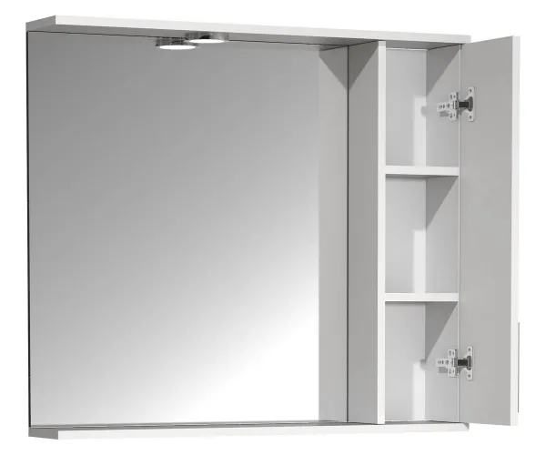 VCM Zrcadlová skříňka Lisalo XL 75 cm, bílá