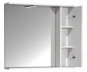 VCM Zrcadlová skříňka Lisalo XL 75 cm, bílá