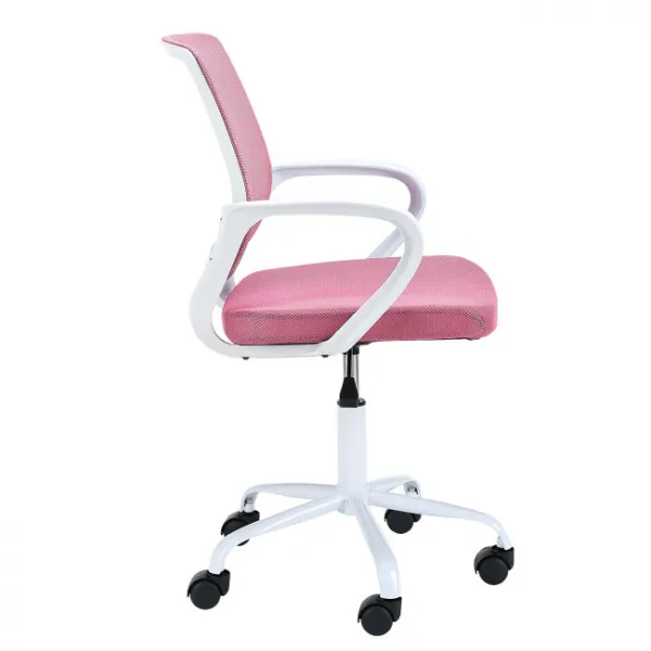 Ak furniture Dětská otočná židle FAUN růžová