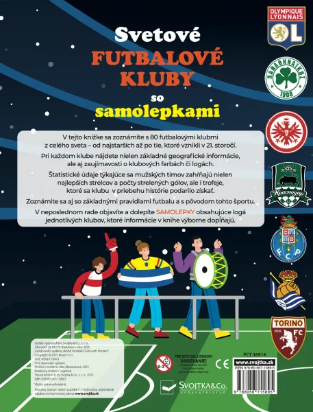 Svetové futbalové kluby so samolepkami