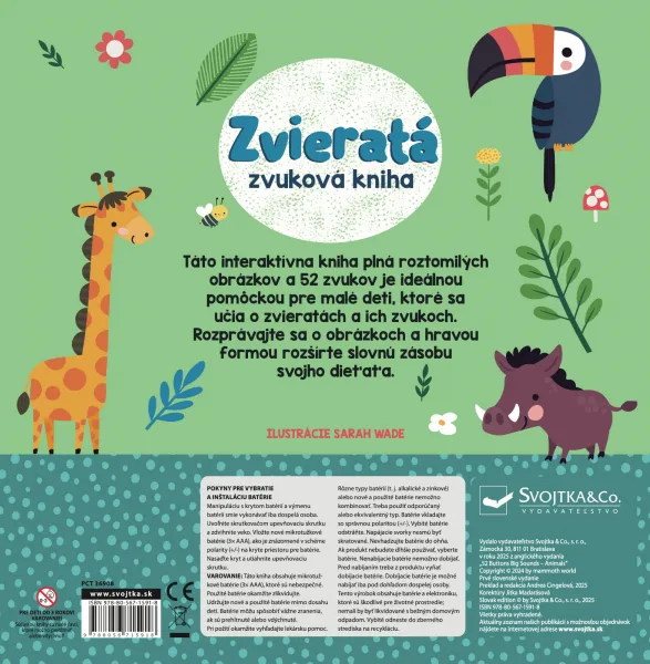 Zvieratá - zvuková kniha